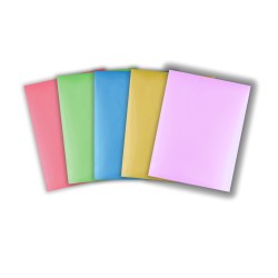 (01418-10)Scrapbook Adhesives Metallic Transfer Foil Sheets 6x6 Inch Pastel Colors (10pcs)