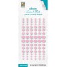 (ENDOT004)Nellie's Choice Enamel dots, Baby pink