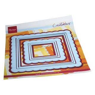 (LR0767)Creatables Scalloped Squares