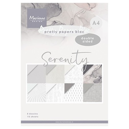 (PK9180)Pretty Papers bloc A4 Serenity