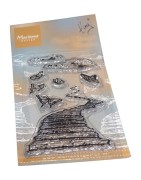 (TC0897)Clear stamp Tiny's Border - Stairway to heaven