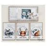 (CS1102)Stamp Peek-a-boo Snowmen