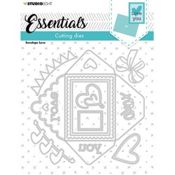 (SL-ES-CD239)Studio Light SL Cutting Die Envelope Love Essentials nr.239