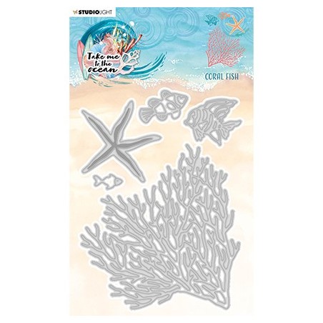 (SL-ES-CD228)Studio Light SL Cutting Die Coral fish Take me to the Ocean nr.228