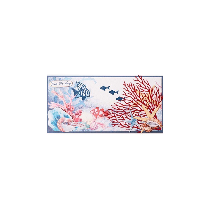 (SL-TO-CD228)Studio Light SL Cutting Die Coral fish Take me to the Ocean nr.228