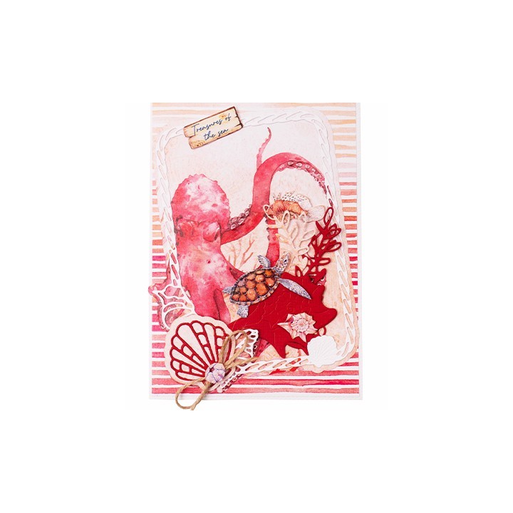 (SL-TO-CD229)Studio Light SL Cutting Die Shell frame Take me to the Ocean nr.229