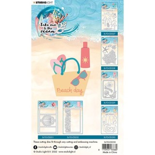 (SL-TO-CD230)Studio Light SL Cutting Die Beach day Take me to the Ocean nr.230