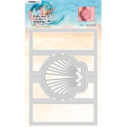 (SL-TO-CD231)Studio Light SL Cutting Die Shell card shape Take me to the Ocean nr.231