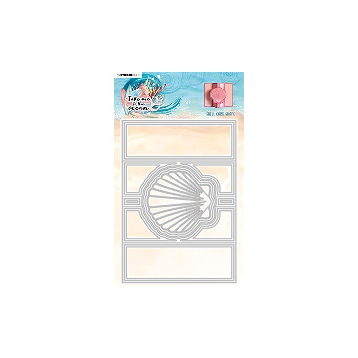 (SL-TO-CD231)Studio Light SL Cutting Die Shell card shape Take me to the Ocean nr.231