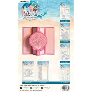 (SL-TO-CD231)Studio Light SL Cutting Die Shell card shape Take me to the Ocean nr.231
