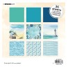 (SL-TO-PP37)Studio Light SL Paper Pad Cool colors Take me to the Ocean nr.37