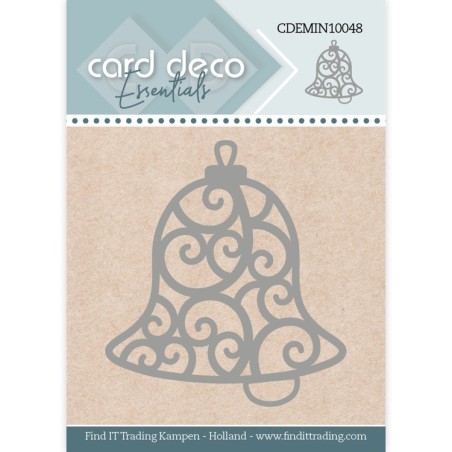 (CDEMIN10048)Card Deco Essentials - Mini Dies - 48 - Christmas Bell