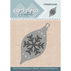 (CDEMIN10049)Card Deco Essentials - Mini Dies - 49 - Christmas Bauble