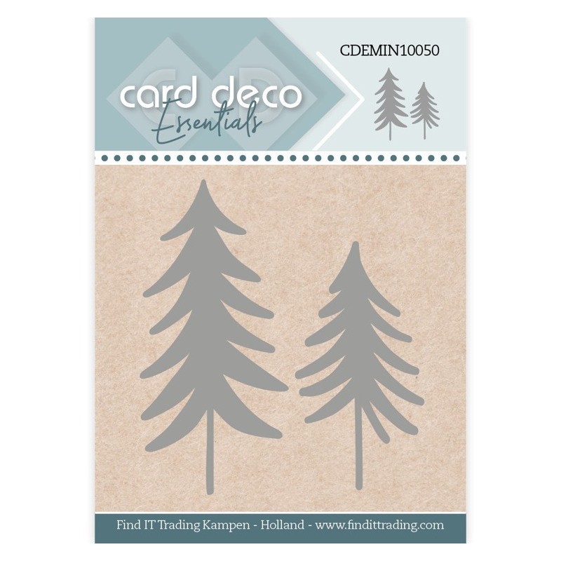 (CDEMIN10050)Card Deco Essentials - Mini Dies - 50 - Pine Trees