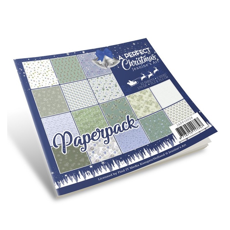 (JAPP10026)Paperpack - Jeanine's Art - A Perfect Christmas