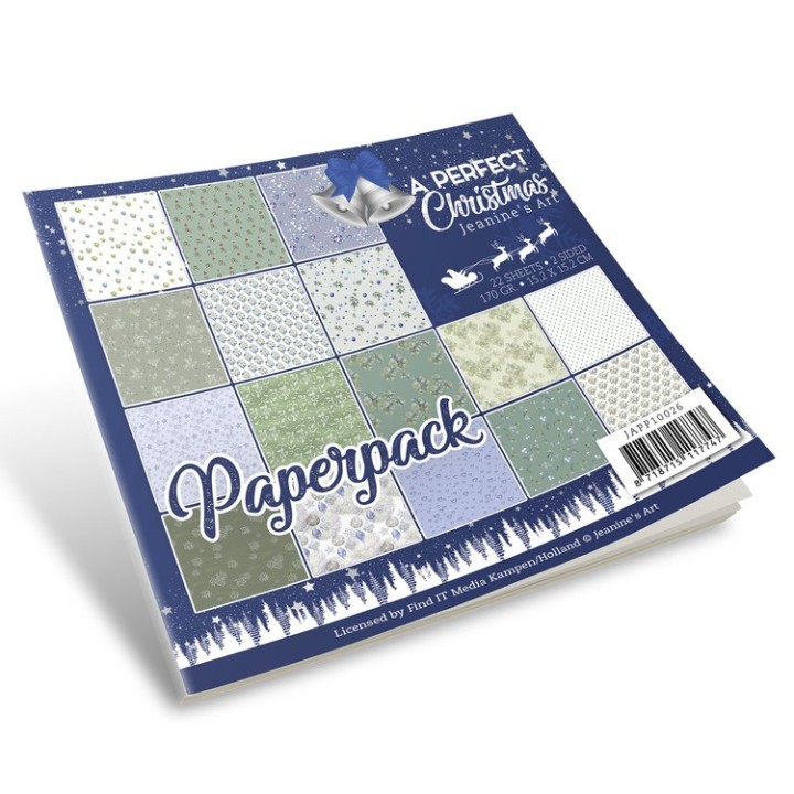 (JAPP10026)Paperpack - Jeanine's Art - A Perfect Christmas