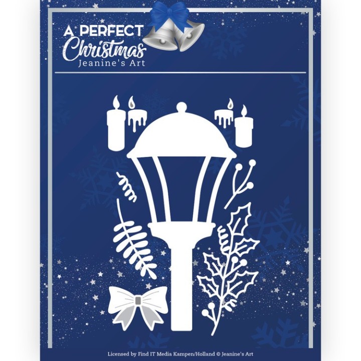 (JAD10158)Dies - Jeanine's Art - A Perfect Christmas - Vintage Street Light