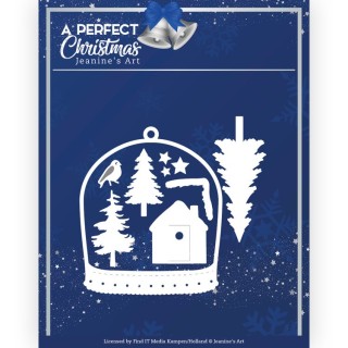(JAD10161)Dies - Jeanine's Art - A Perfect Christmas - Christmas Ornament