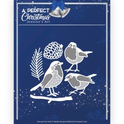 (JAD10162)Dies - Jeanine's Art - A Perfect Christmas - Christmas Birds