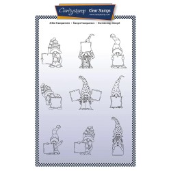 (STA-FY-11423-A5)Claritystamp clear stamp BARBARA'S FEEL GÜD GNOMES & LETTERBOXES