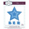 (CEDJR018)Creative Expressions Jamie Rodgers Craft Die In and Out Collection Stars