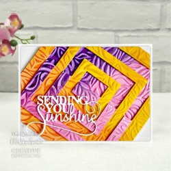 (CEDJR019)Creative Expressions Jamie Rodgers Craft Die In and Out Collection Squares