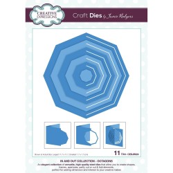 (CEDJR024)Creative Expressions Jamie Rodgers Craft Die In and Out Collection Octagons