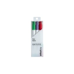 (2007077)Cricut Joy Fine Point Pens 0.4 Red/Green/Violet (3pcs)