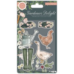 (CCSTMP079)Craft Consortium Gardeners Delight Clear Stamps