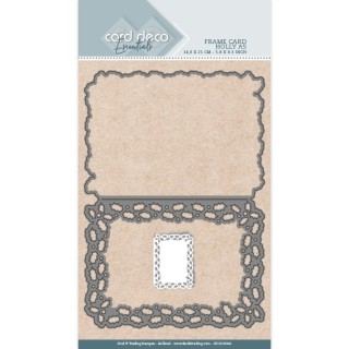(CDCD10041)Card Deco Essentials Frame Dies - Holly - A5