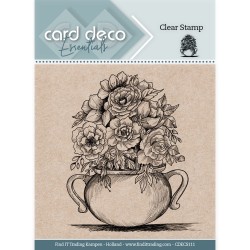 (CDECS111)Card Deco Essentials Clear Stamps - Urban Flowers