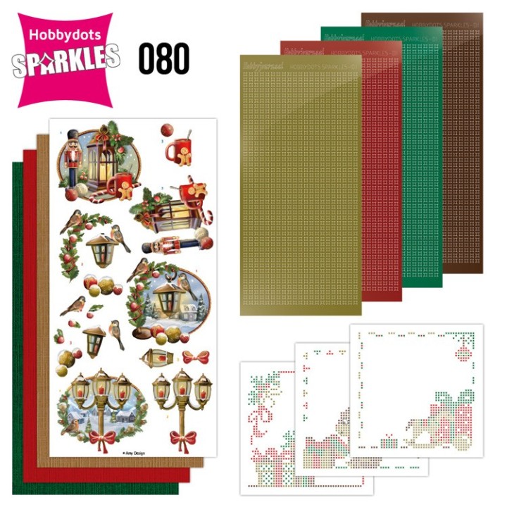 (SPDO080)Sparkles Set 80 - Amy Design - Christmas Lantern