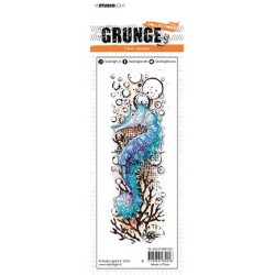 (SL-GR-STAMP224)Studio Light SL Clear Stamp Seahorse Grunge Collection nr.224