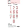 (CCL-ES-CD270)Studio Light Cutting Die Stitched Numbers Essentials nr.270