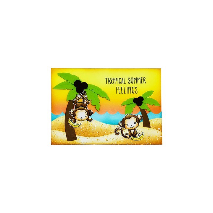 (SL-SS-SCD47)Studio Light Stamp & Cutting Die Beach fun Sweet Stories nr.47