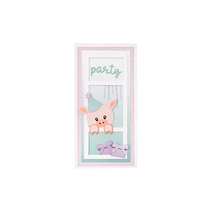 (CCL-FR-CD271)Studio Light Cutting Die Festive Piggy Friendz nr.271