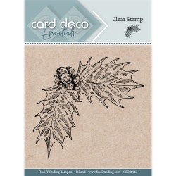 (CDECS113)Card Deco Essentials Clear Stamps - Holly