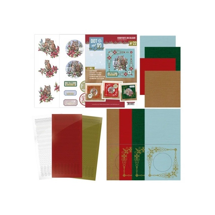 (DODOOC10022)Dot and Do on Colour 22 - Christmas Miracle
