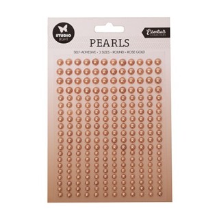 (SL-ES-PEARL14)Studio Light Pearls Rose gold pearls Essentials nr.14