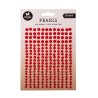 (SL-ES-PEARL17)Studio Light Pearls Dark red pearls Essentials nr.17