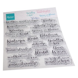 (CS1104)Stamp Herfst teksten