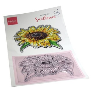 (TC0903)Clear stamp Tiny's Flowers - Sunflower