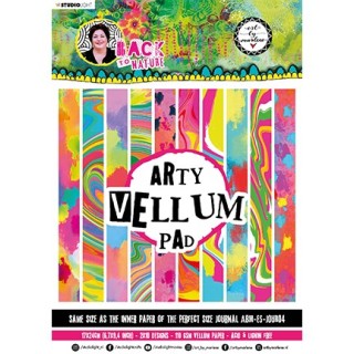 (ABM-BTN-PP29)Studio Light Paper Pad Arty Vellum Back To Nature nr.29