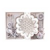 (SL-ES-CD257)Studio Light SL Cutting Die Christmas star zig-zag card Essentials nr.257