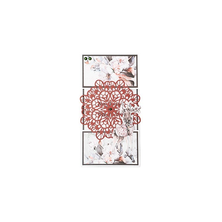 (SL-ES-CD248)Studio Light SL Cutting Die Christmas Winter mandala Essentials nr.248