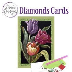 (DDDC1090)Dotty Designs Diamond Cards - Tulips