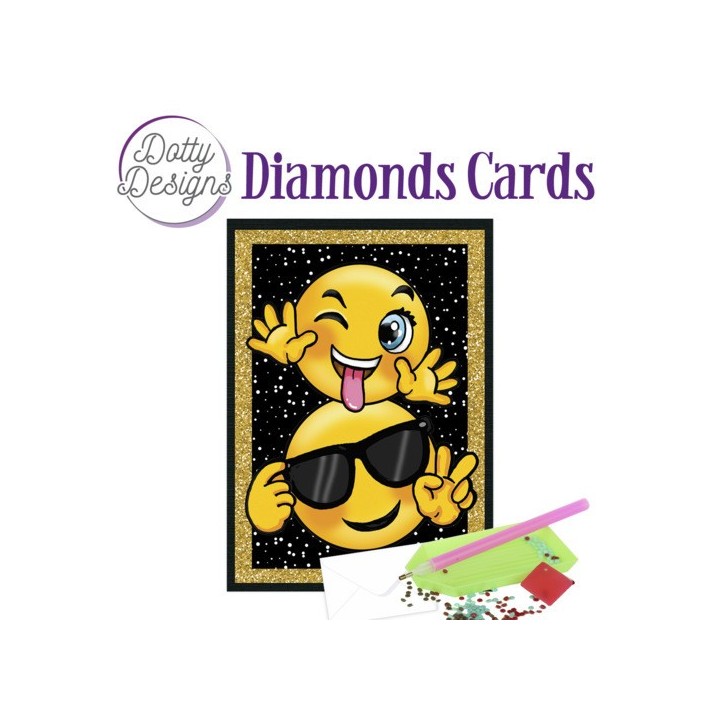 (DDDC1092)Dotty Designs Diamond Cards - Sunny Smile