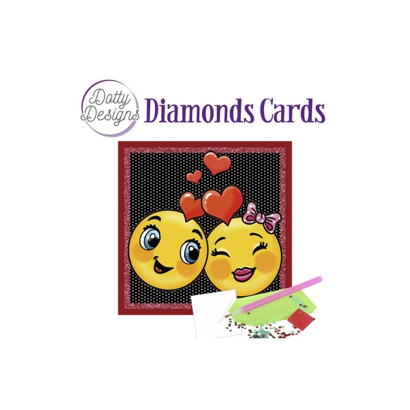 (DDDC1093)Dotty Designs Diamond Cards - Loving Smile