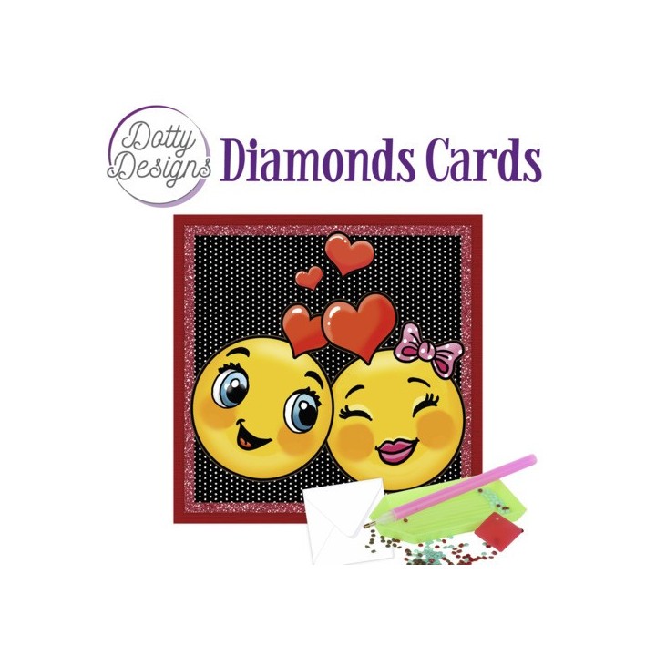 (DDDC1093)Dotty Designs Diamond Cards - Loving Smile