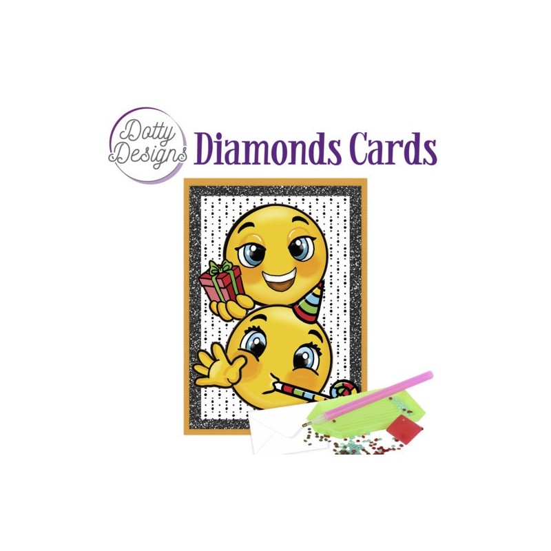 (DDDC1094)Dotty Designs Diamond Cards - Birthday Smile